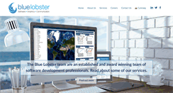 Desktop Screenshot of bluelobster.co.uk